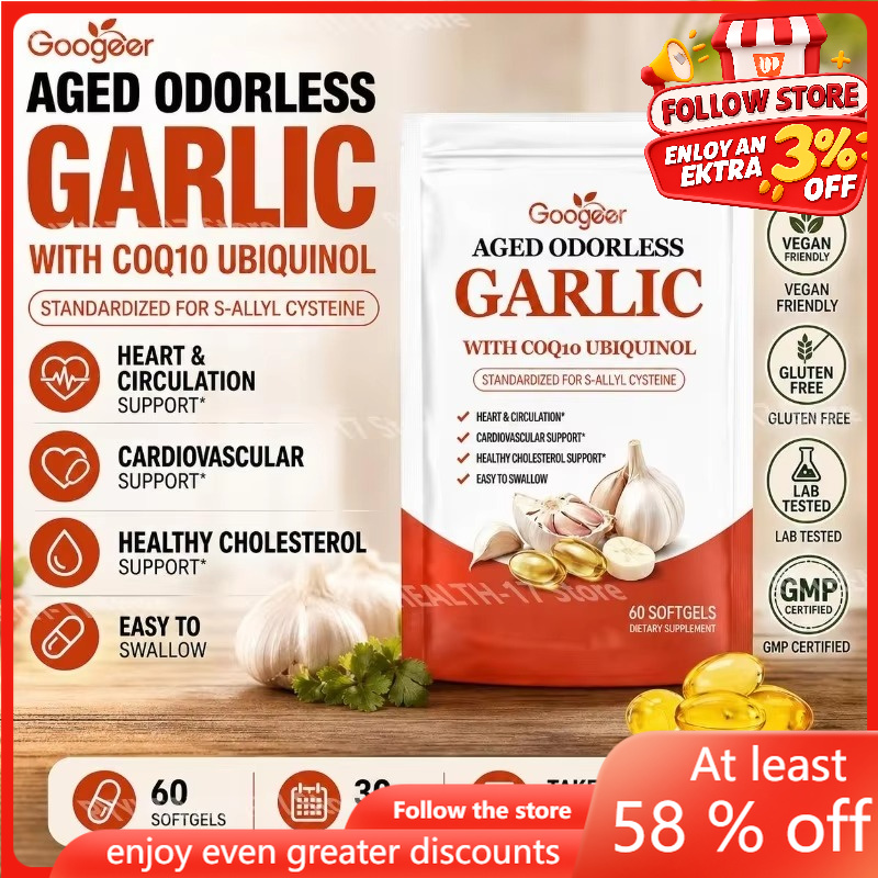 구거 에이지드 무취 마늘 소프트젤 (CoQ10 유비퀴놀 - Coq10 Ubiquinol Softgel 리뷰 및 가격