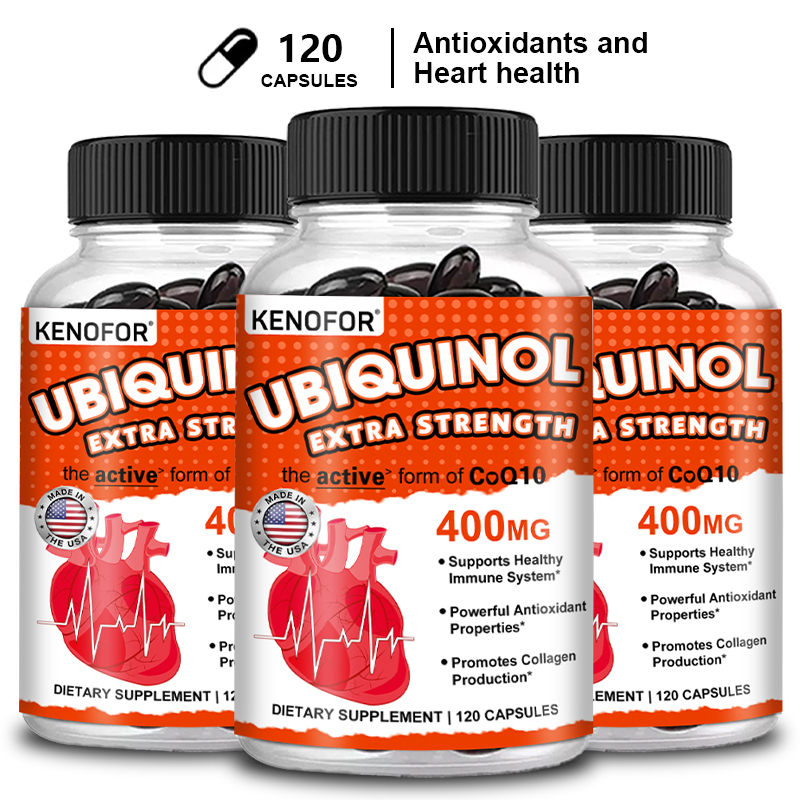 KENOFOR 유비퀴놀 CoQ10 400 mg 소프트젤 - Coq10 Ubiquinol Softgel 리뷰 및 가격