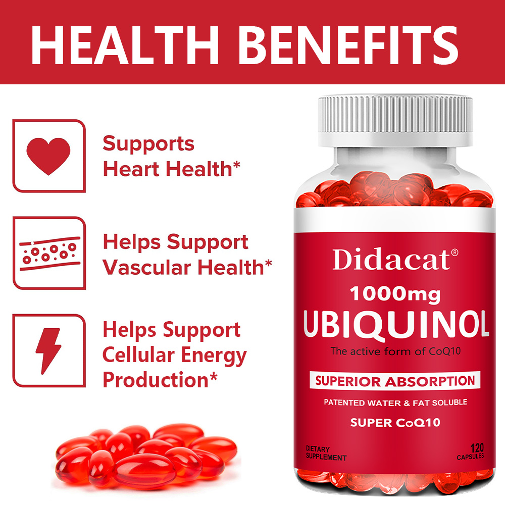 유비퀴놀 코큐텐 1000mg 소프트젤, 활성형, 뛰어난 - Coq10 Ubiquinol Softgel 리뷰 및 가격